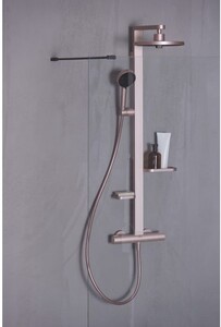 Душевая система Ideal Standard Alu+ термостатическая BD583RO
