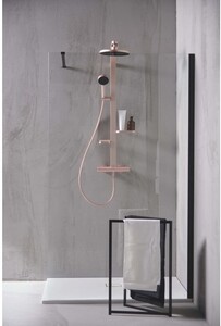 Душевая система Ideal Standard Alu+ термостатическая BD583RO