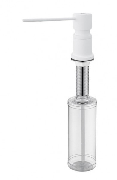 Дозатор для жидкого мыла Paulmark KRAFT D003-431TW(WH) белый матовый полностью