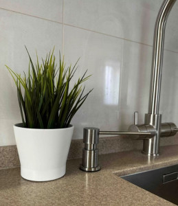 Дозатор для жидкого мыла Paulmark KRAFT D003-NI(BS) никель