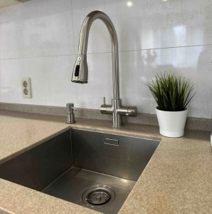 Дозатор для жидкого мыла Paulmark KRAFT D003-NI(BS) никель