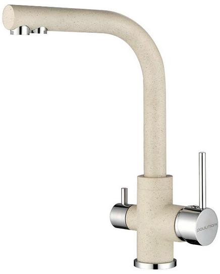 Смеситель для кухни Paulmark ESSEN бежевый Es213011-328