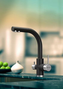 Смеситель для кухни Paulmark ESSEN антрацит Es213011-401