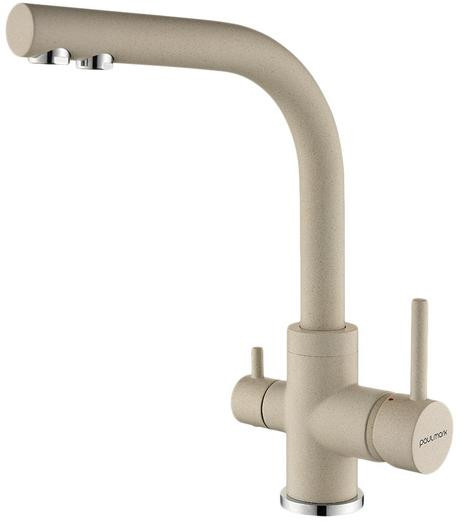 Смеситель для кухни Paulmark ESSEN бежевый Es213011-BE