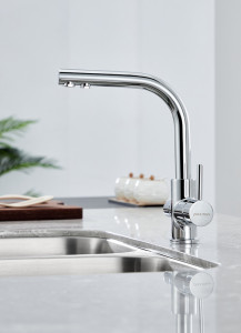 Смеситель для кухни Paulmark ESSEN хром Es213011-CR