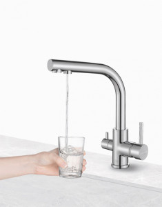 Смеситель для кухни Paulmark ESSEN хром Es213011-CR