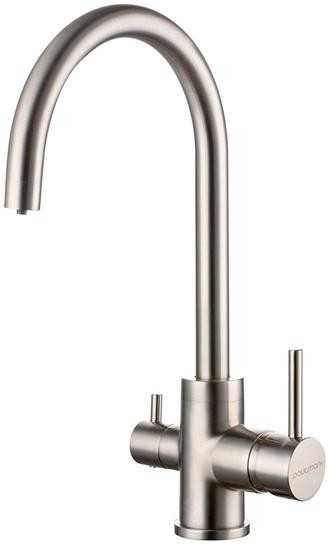 Смеситель для кухни Paulmark ESSEN никель Es213211-NI(BS)