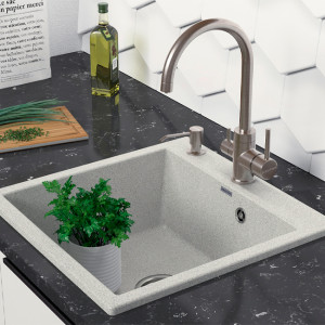 Смеситель для кухни Paulmark ESSEN никель Es213211-NI(BS)