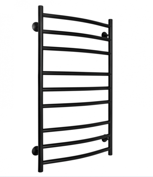 Полотенцесушитель Fincopper FC 900х500 черный нижнее подключение