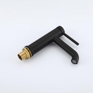 Смеситель для раковины Gappo G1006-6 Черный матовый