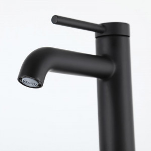 Смеситель для раковины Gappo G1006-6 Черный матовый