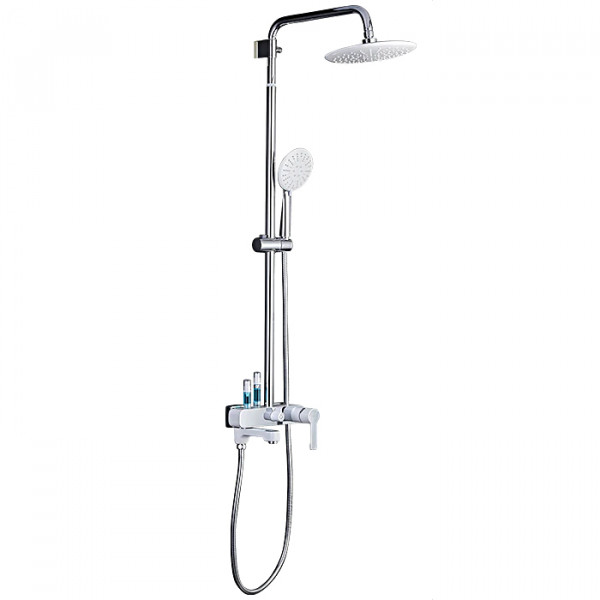 Душевая система Gappo G2402-8 Белый-хром