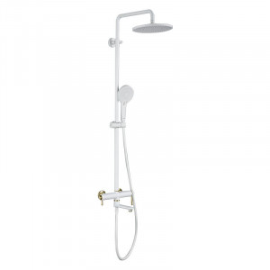Душевая система Gappo G2409-83 Белый-золото