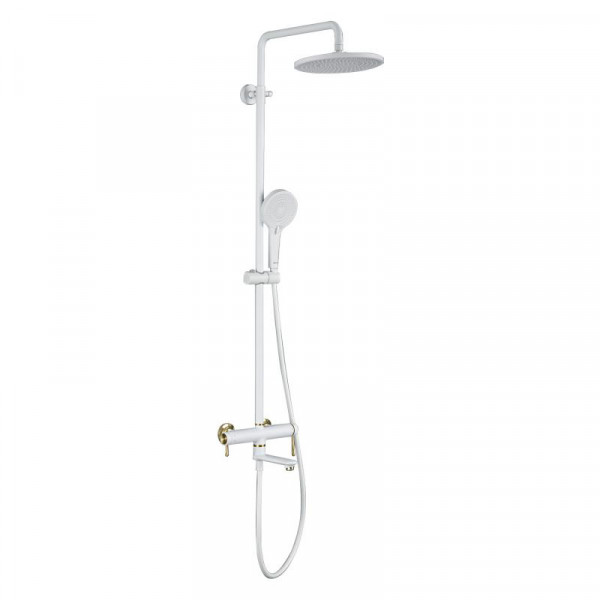 Душевая система Gappo G2409-83 Белый-золото