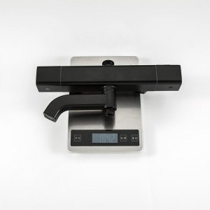 Душевая система с термостатом Gappo G2491-6 Черный матовый