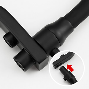 Смеситель для кухни Gappo G4317-6 Черный