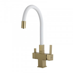 Смеситель для кухни Gappo G4395-33 Золото матовое