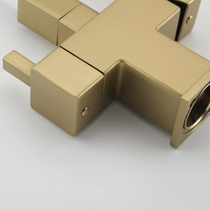 Смеситель для кухни Gappo G4395-33 Золото матовое
