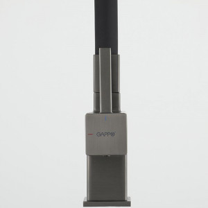 Смеситель для кухни Gappo G4395-39 Оружейная сталь
