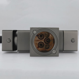 Смеситель для кухни Gappo G4395-39 Оружейная сталь