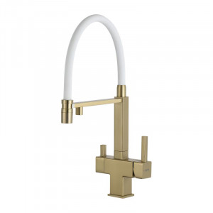 Смеситель для кухни Gappo G4395-53 Золото матовое