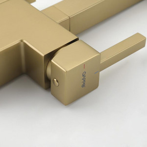 Смеситель для кухни Gappo G4395-53 Золото матовое