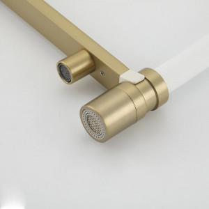 Смеситель для кухни Gappo G4395-53 Золото матовое