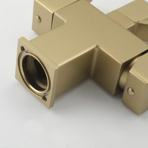 Смеситель для кухни Gappo G4395-63 Золото матовое