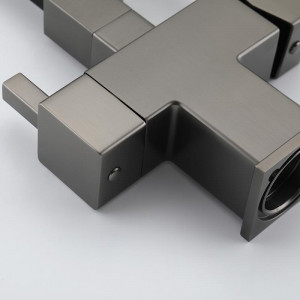 Смеситель для кухни Gappo G4395-69 Оружейная сталь