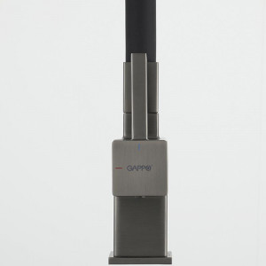 Смеситель для кухни Gappo G4395-69 Оружейная сталь