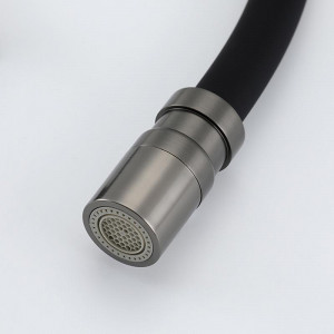Смеситель для кухни Gappo G4395-69 Оружейная сталь