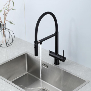 Смеситель для кухни Gappo G4397-86 Черный матовый