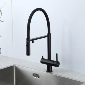 Смеситель для кухни Gappo G4397-86 Черный матовый