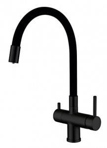 Смеситель для кухни Gappo G4398-36 Черный