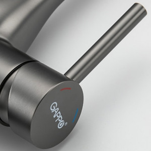 Смеситель для кухни Gappo G4398-41 Оружейная сталь