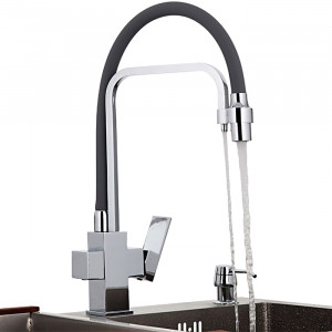 Смеситель для кухни Gappo G4398-4 Хром