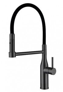 Смеситель для кухни Gappo G4398-51 Оружейная сталь