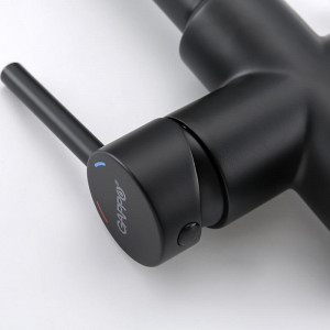 Смеситель для кухни Gappo G4398-66 Черный матовый
