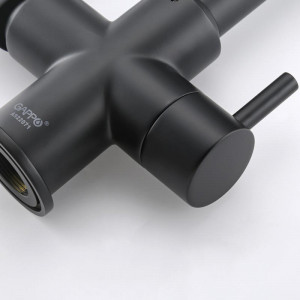 Смеситель для кухни Gappo G4398-66 Черный матовый