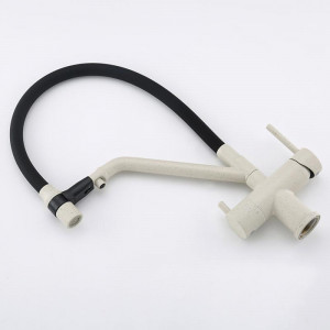 Смеситель для кухни Gappo G4398-81 Белый