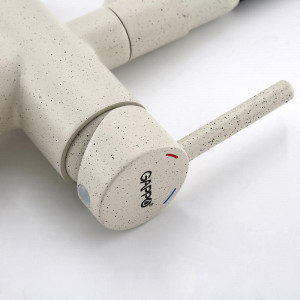 Смеситель для кухни Gappo G4398-81 Белый