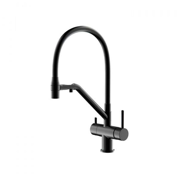 Смеситель для кухни Gappo G4398-86 Черный матовый