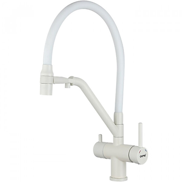 Смеситель для кухни Gappo G4398-88 Белый