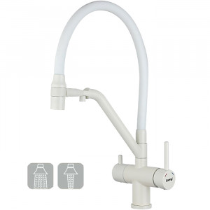 Смеситель для кухни Gappo G4398-88 Белый