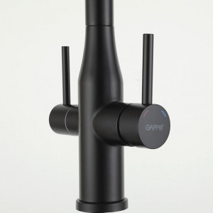 Смеситель для кухни Gappo G4399-66 Черный матовый