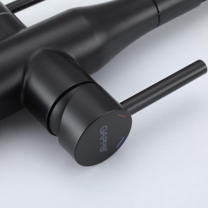 Смеситель для кухни Gappo G4399-66 Черный матовый