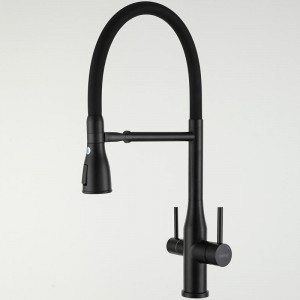 Смеситель для кухни Gappo G4399-76 Черный