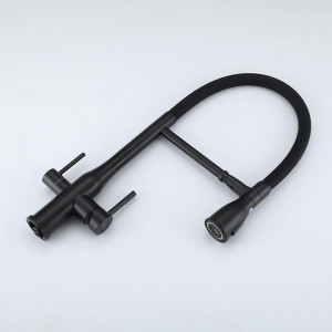 Смеситель для кухни Gappo G4399-76 Черный