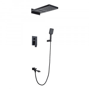 Душевая система скрытого монтажа Gappo G7107-76 Черный