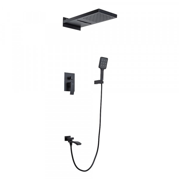 Душевая система скрытого монтажа Gappo G7107-76 Черный